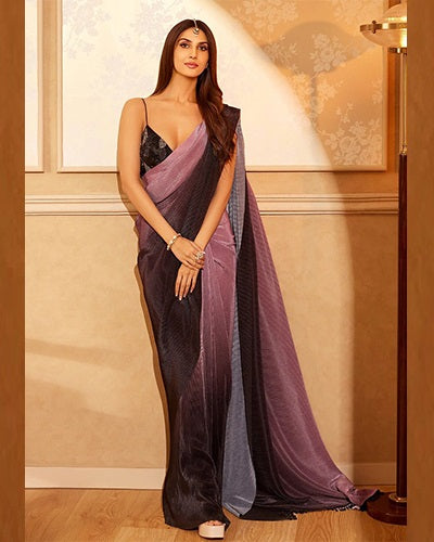 Bollywood Embellished Georgette Celebrity Saree