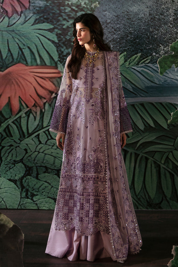 Woman’s Organza Pakistani Style Straight Salwar Kameez