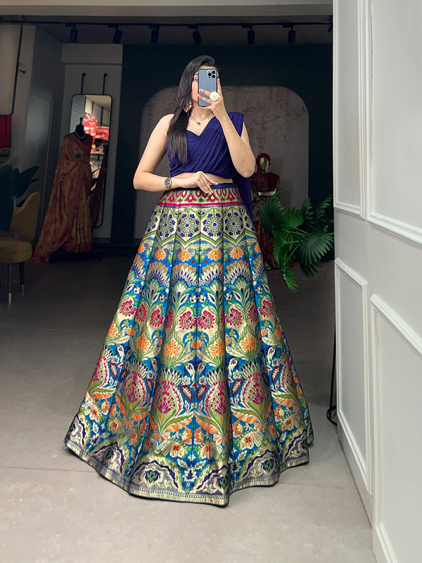 Banarasi Silk Traditional Designer Lehenga Choli