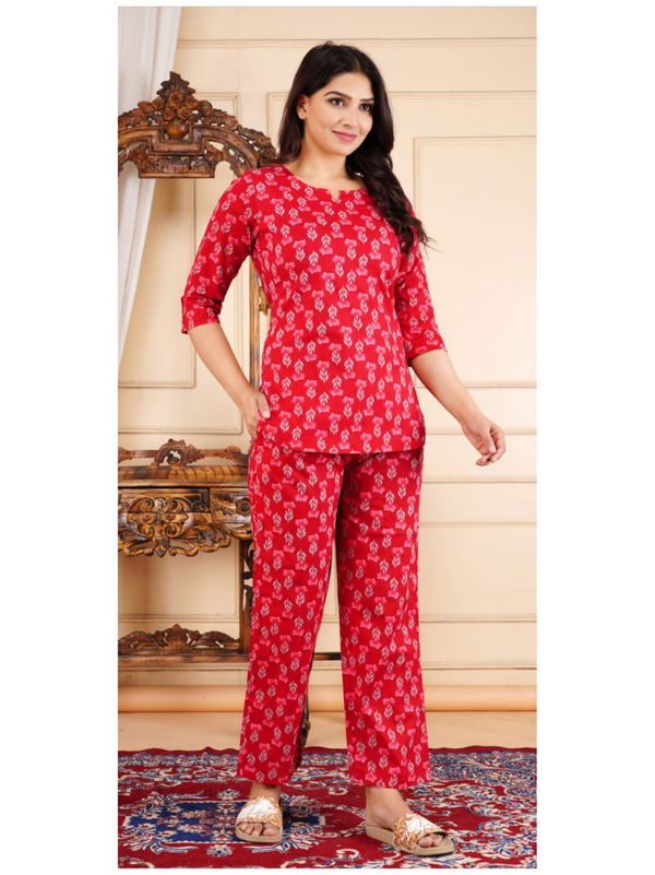 Cotton Summer Printed Co-ord Set