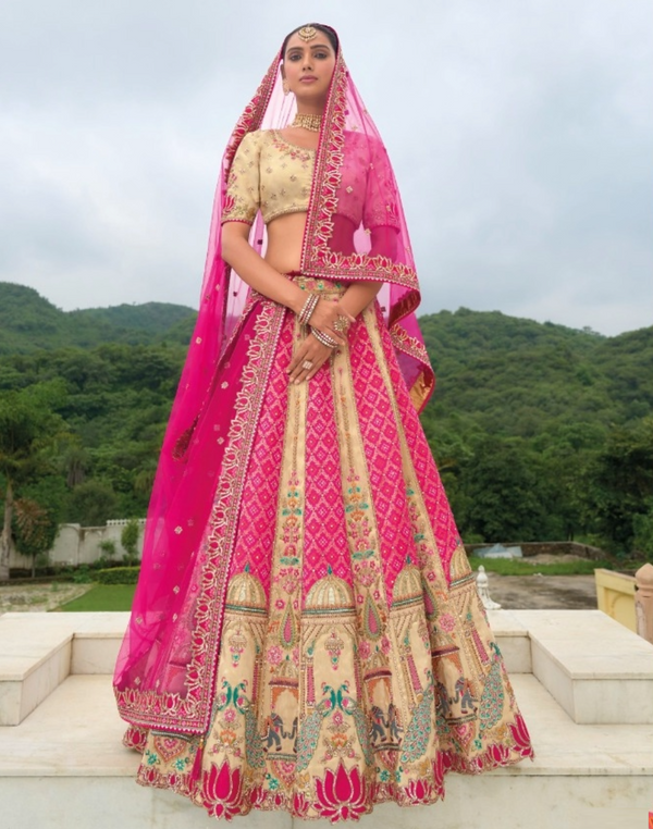 Wedding Wear Designer Heavy Silk Lehenga Choli