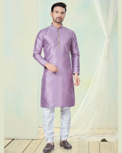 Designer Men’s Wear Pintex With Pure Silk Kurta Pajama