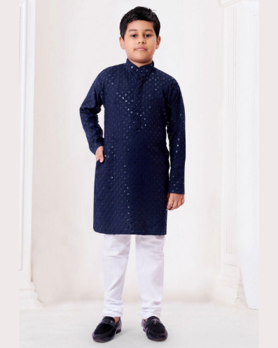 Kid’s Party & Festival Wear Silk Kurta Pajama