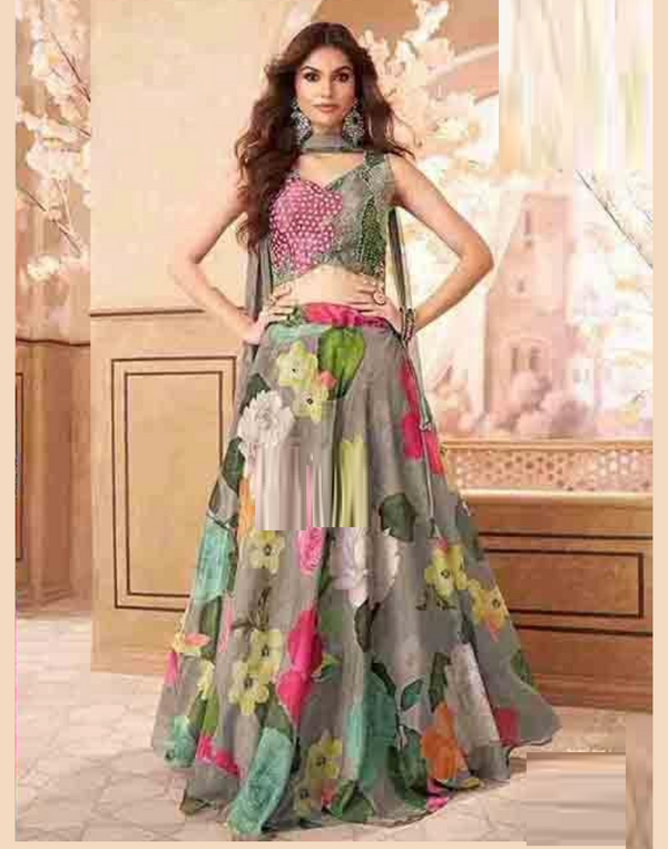 Party Wear Style Designer Fancy Lehenga Choli