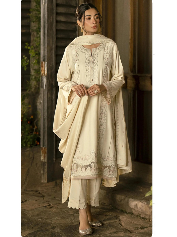 Heavy Embroidered Georgette Suit with Khatli Work