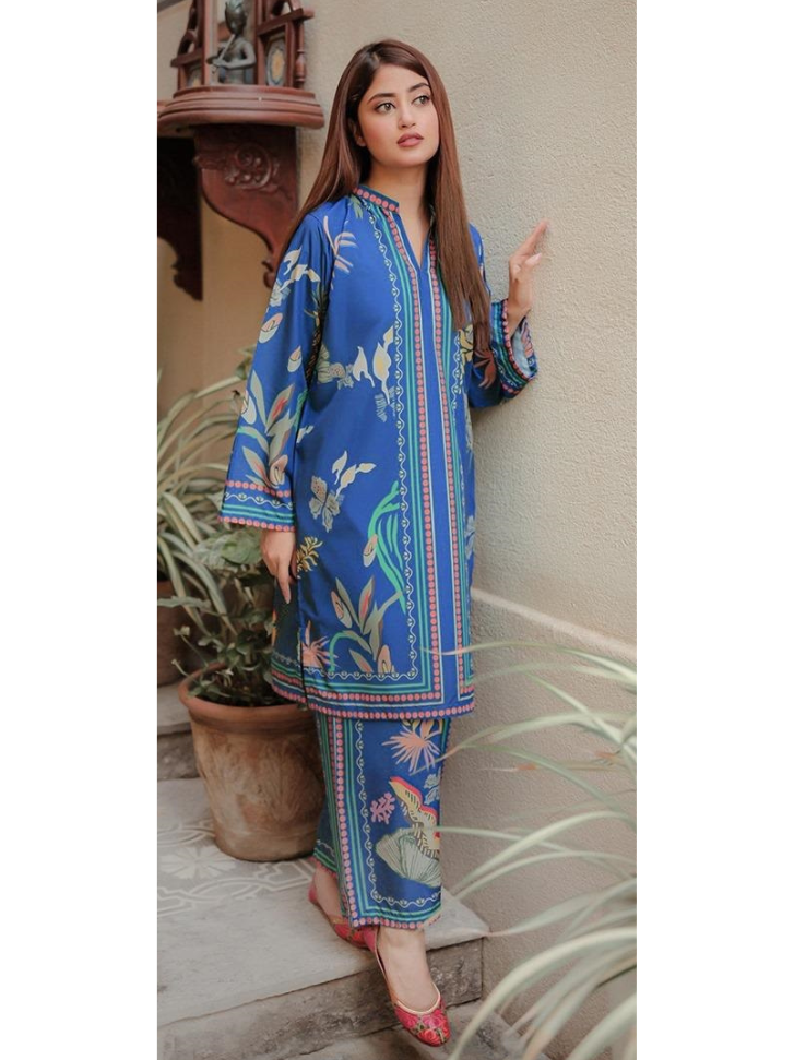 Pakistani Cod Set Printed Cotton Pakistani Co-Ord Set β Shri Balaji Emporium