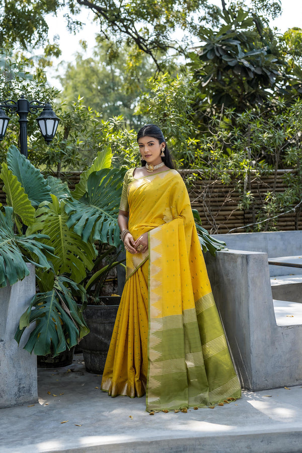 Celebrate Haldi in Style with This Beautiful Saree